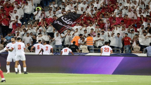 برباعية نظيفة ..  النشامى يطيحون بالمنتخب العماني